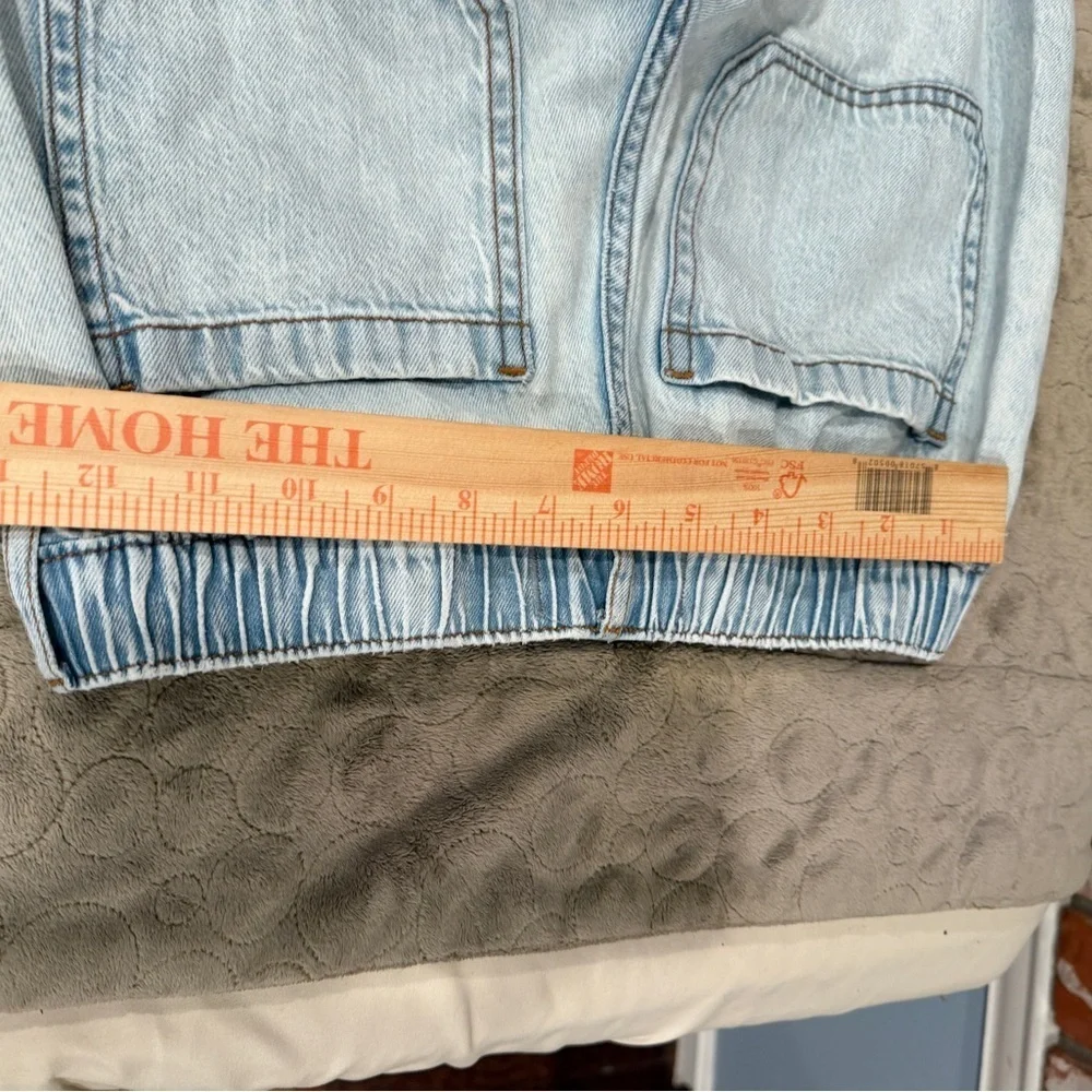 Light Blue Wide-Leg kids Abercrombie Jeans